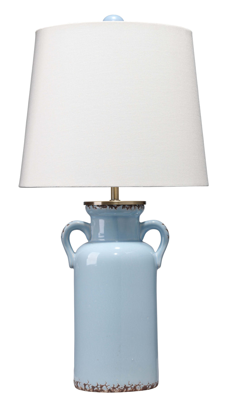 media image for piper table lamp by bd lifestyle ls9piperblu 1 245