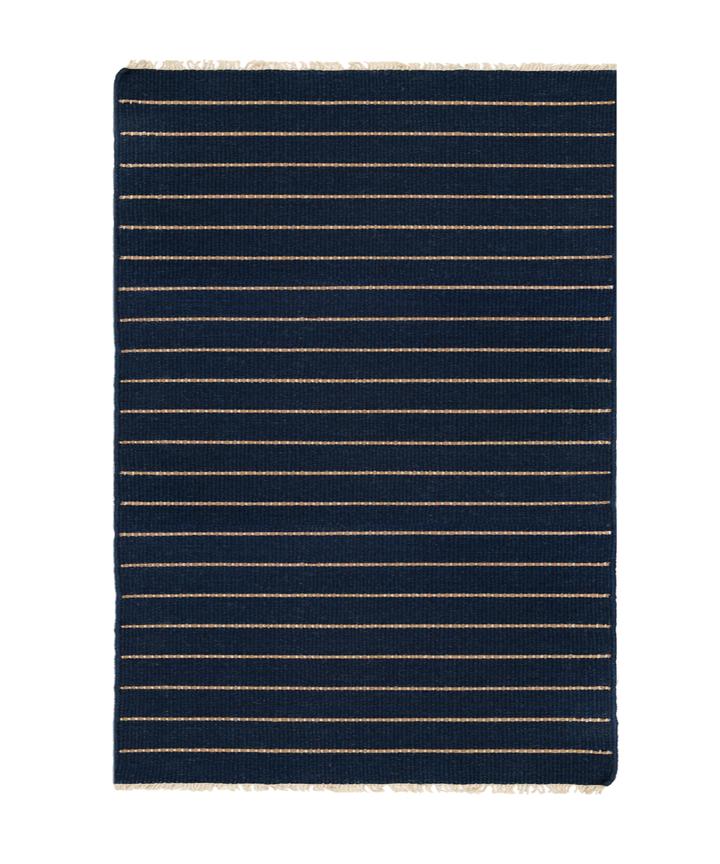 media image for warby handwoven rug in navy in multiple sizes design by pom pom at home 2 217