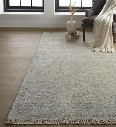 product image for Ramey Hand Woven Blue and Gray Rug by BD Fine Roomscene Image 1 57
