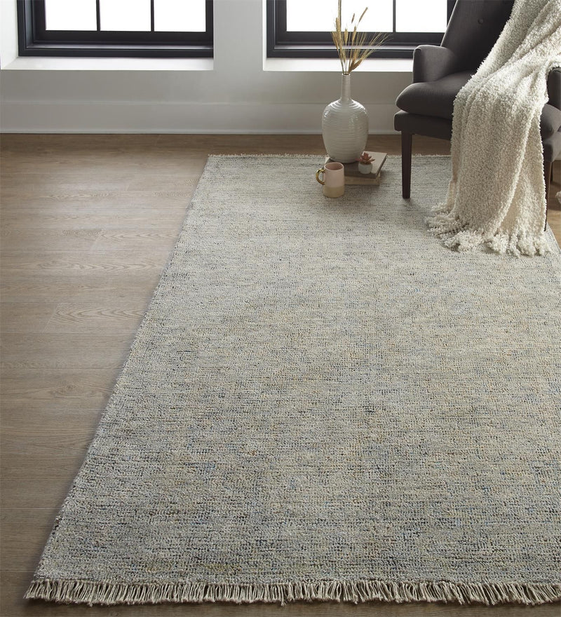 media image for Ramey Hand Woven Blue and Gray Rug by BD Fine Roomscene Image 1 225