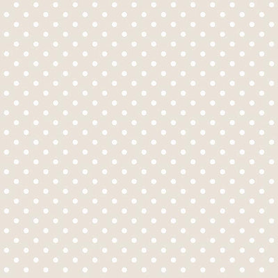 product image of Polka Dot Small Wallpaper in Bisque/Ivory 566