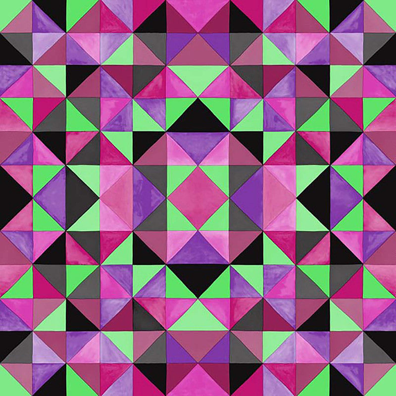 media image for Geometric Contemporary Edgy Wallpaper in Pink/Lavender 263