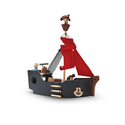 product image for pirate ship by plan toys 1 56