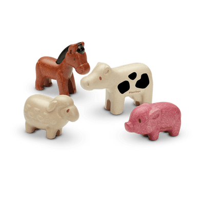 product image for farm animals set by plan toys 1 66