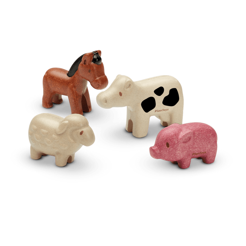 media image for farm animals set by plan toys 1 29