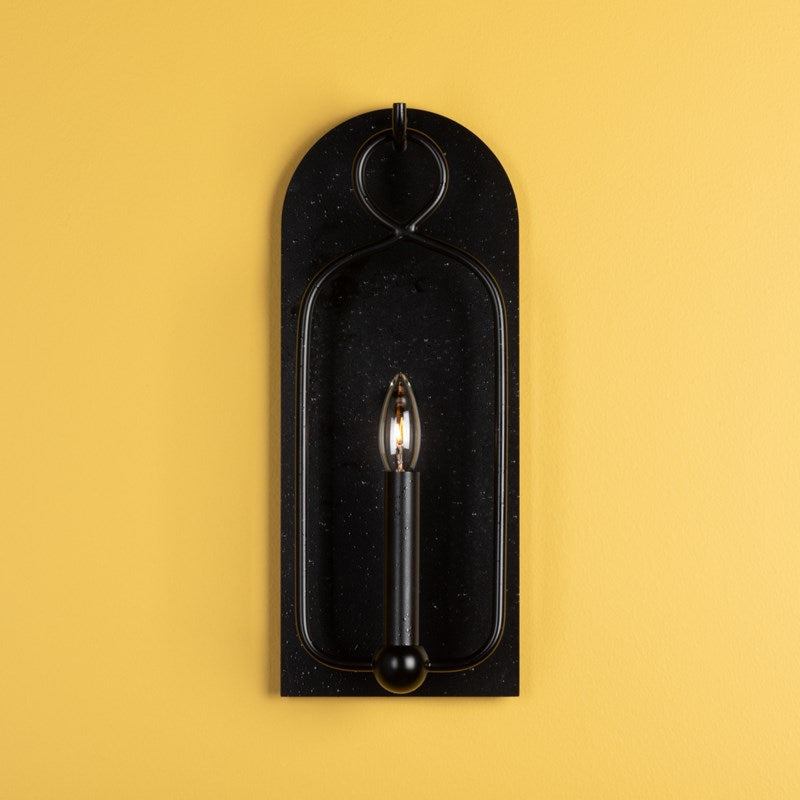 media image for mallory 1 light wall sconce by mitzi h512101 ai 6 223