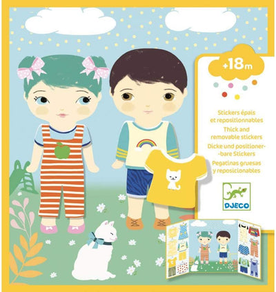 product image of clothes toddler repositionable sticker book activity 1 575