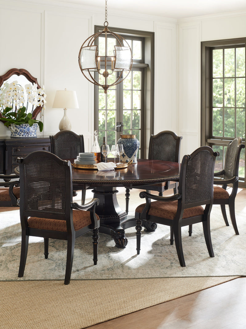 media image for bonaire round dining table by tommy bahama home 01 0621 870c 6 222