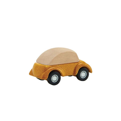 product image for yellow car by plan toys pl 6282 3 45