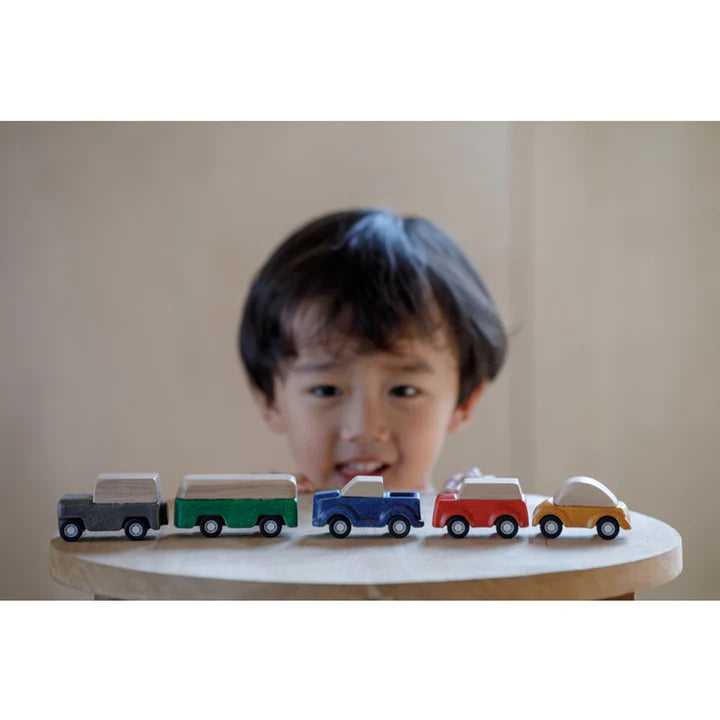 media image for yellow car by plan toys pl 6282 11 279