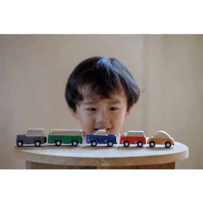 product image for yellow car by plan toys pl 6282 10 70