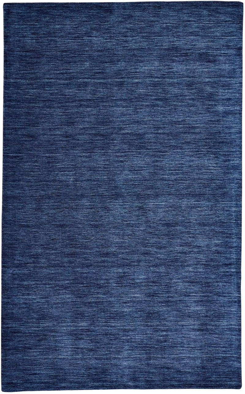 media image for Celano Hand Woven Midnight Navy Blue Rug by BD Fine Flatshot Image 1 275