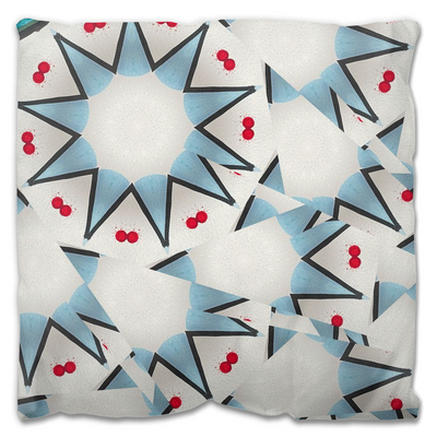 product image for blue stars throw pillow 12 25