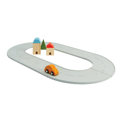 product image for rubber road rail set small by plan toys pl 6300 2 40