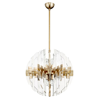 product image of zion 27 inch 9 light sphere pendant in various colors 1 551
