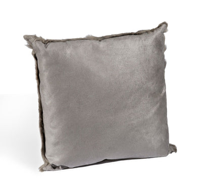 product image for Goat Skin Light Grey Bolster Pillow 5 20