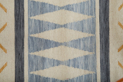 product image for Ilana Flatweave Ivory and Gray Rug by BD Fine Texture Image 1 1
