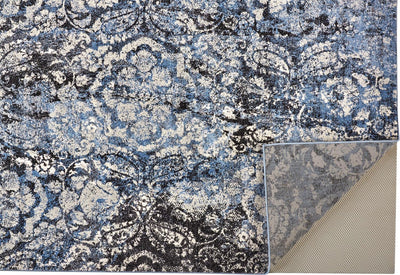 product image for Tullamore Blue and Black Rug by BD Fine Fold Image 1 58