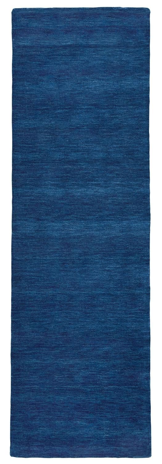 media image for Celano Hand Woven Midnight Navy Blue Rug by BD Fine Flatshot Image 1 224