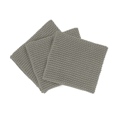 product image of wipe perla knitted dish cloths cotton set of 3 by blomus blo 64235 1 50
