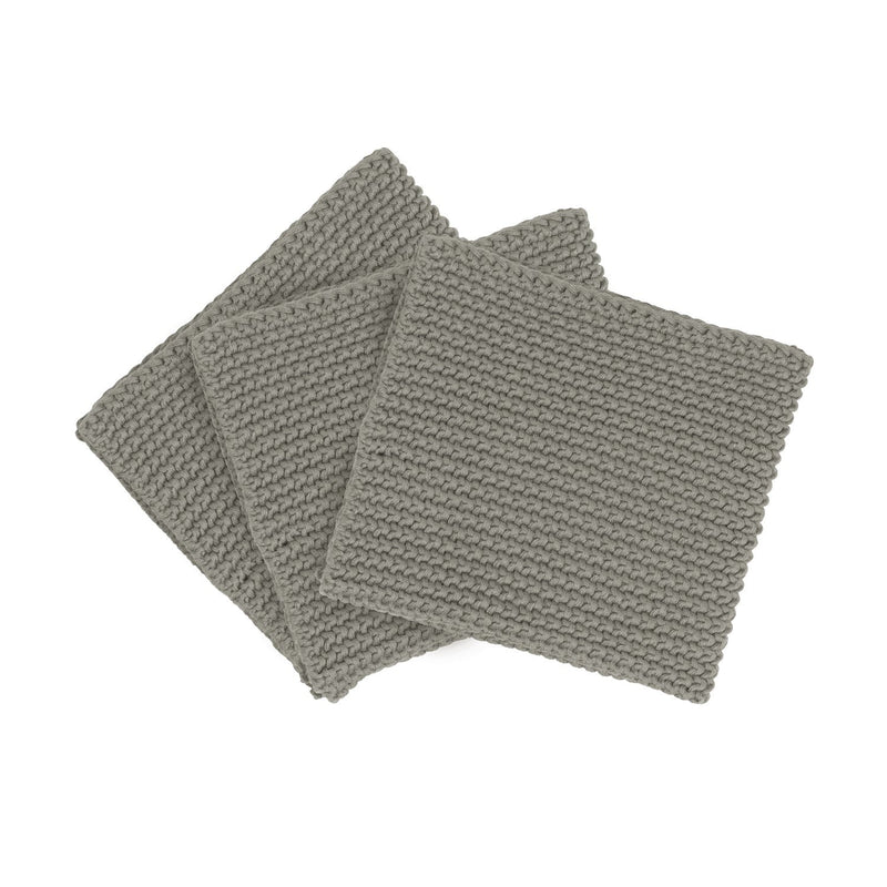 media image for wipe perla knitted dish cloths cotton set of 3 by blomus blo 64235 1 249