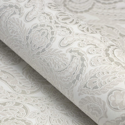 product image for Ares Antique White Wallpaper from the Adonea Collection by Galerie Wallcoverings 88