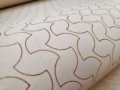 product image for Balance Wallpaper in Sand Gold 57