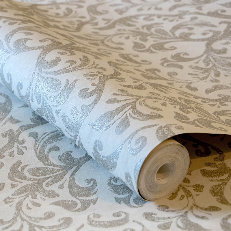 media image for Notting Hill Wallpaper in Cream Gold 216