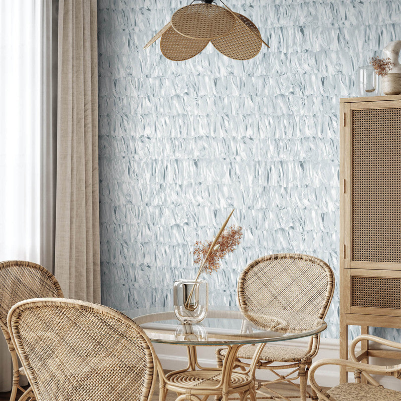 media image for Calma Paper Strips Wallpaper in Poppy Seed 280