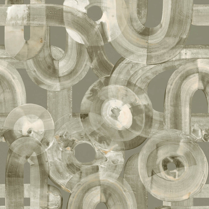 media image for Penello Brush Dance Wallpaper in Sage 218