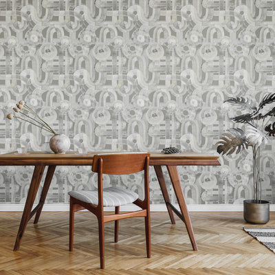 product image for Penello Brush Dance Wallpaper in Allspice 44