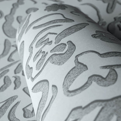 product image for Fiore Operatic Flowers Wallpaper in Poppy Seed 66