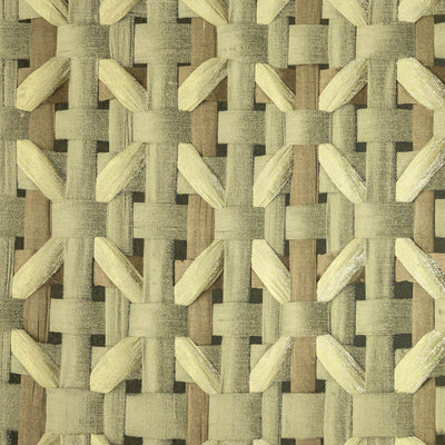 product image for Seta Octagonal Honeycomb Wallpaper in Mustard 34