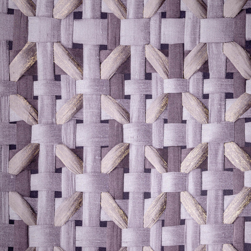 media image for Sample Seta Octagonal Honeycomb Wallpaper in Lavender 227
