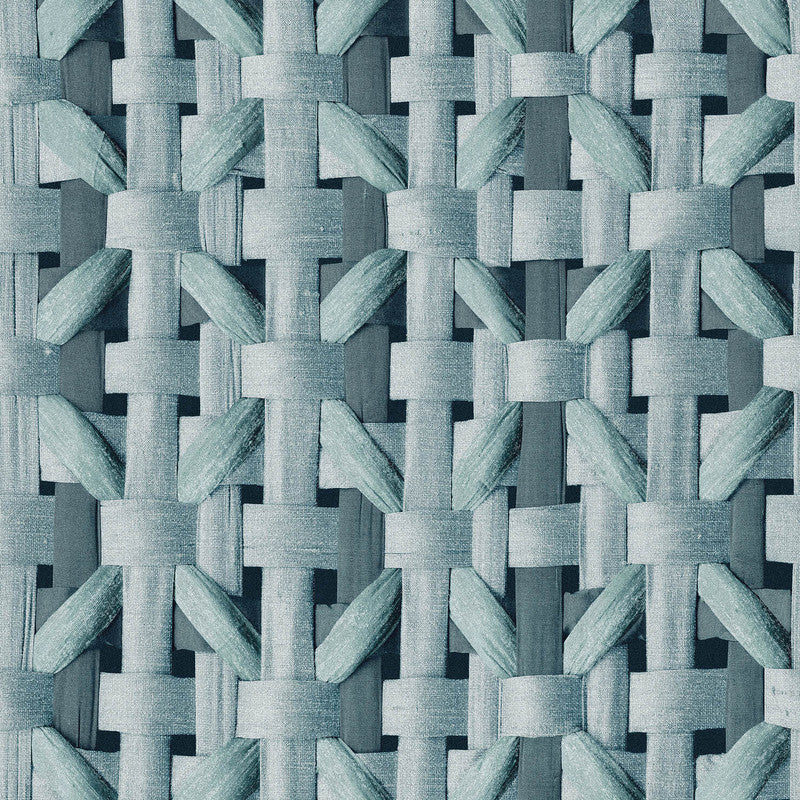 media image for Seta Octagonal Honeycomb Wallpaper in Spirulina 288