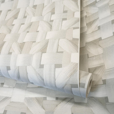 product image for Seta Octagonal Honeycomb Wallpaper in Sea Salt 99