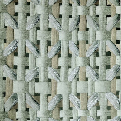 product image for Seta Octagonal Honeycomb Wallpaper in Green Pepper 61