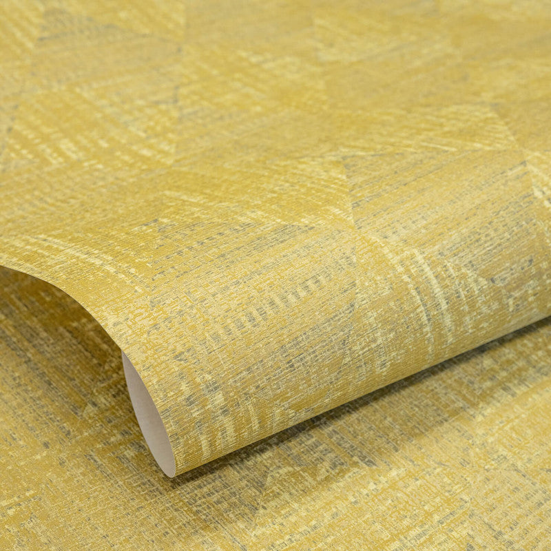 media image for Raffia Wallpaper in Mustard 242