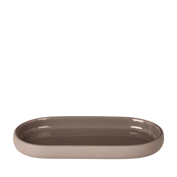 media image for sono misty rose oval tray by blomus blo 66373 1 271