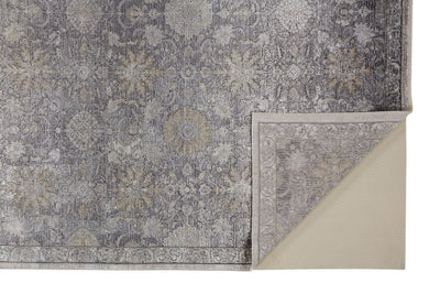 product image for Melmas Pewter and Stone Gray Rug by BD Fine Fold Image 1 45
