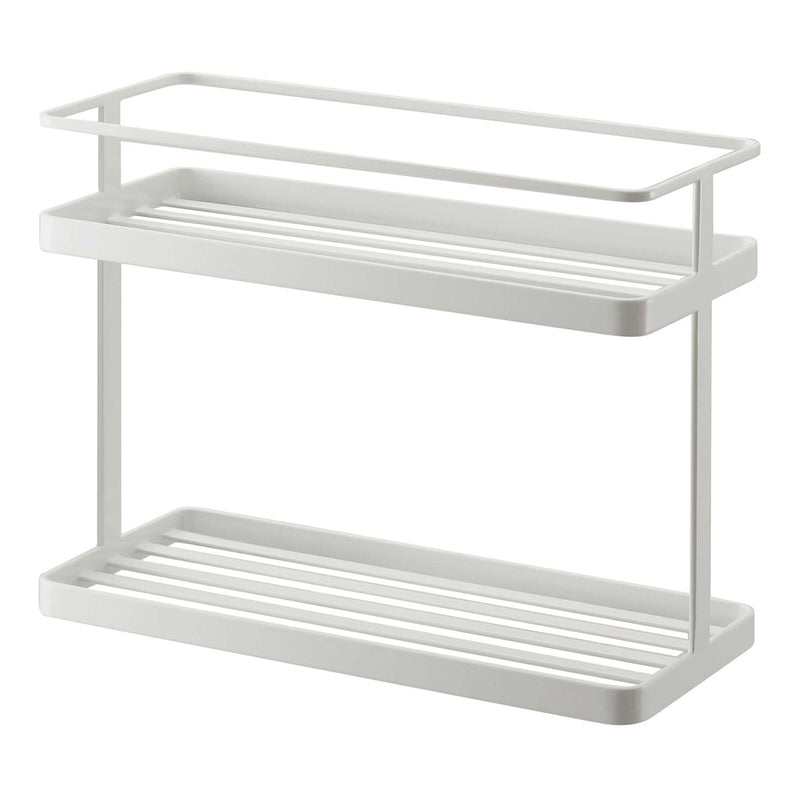 media image for Tower 2-Tier Countertop Spice Rack - Steel by Yamazaki 243