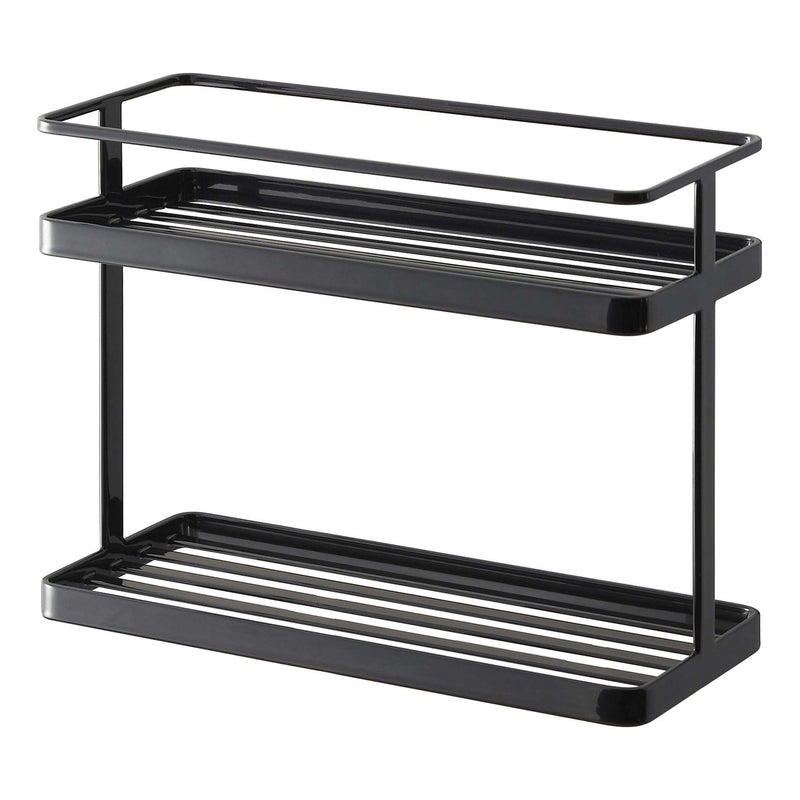 media image for Tower 2-Tier Countertop Spice Rack - Steel by Yamazaki 269