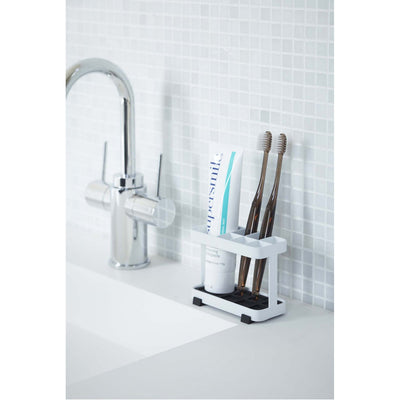 product image for Tower Toothbrush Stand - Metal and Silicone by Yamazaki 62