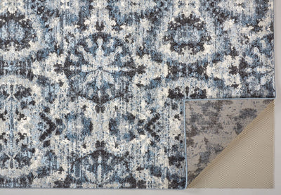product image for Tullamore Blue and Gray Rug by BD Fine Fold Image 1 97