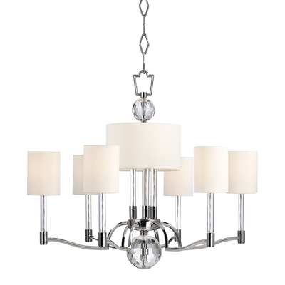 product image for hudson valley waterloo 9 light chandelier 3006 1 53