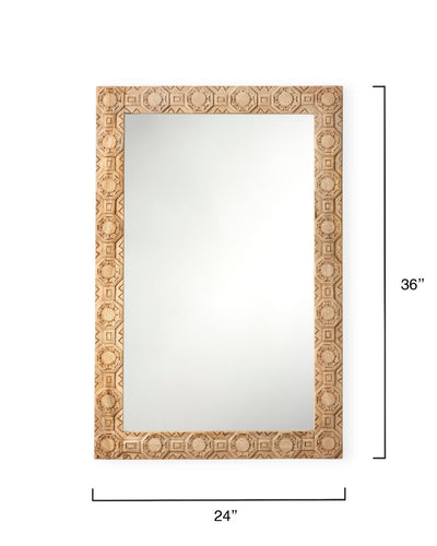 product image for Relief Carved Rectangle Mirror 3 98