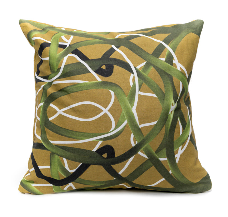 media image for olive knots throw pillow 1 297