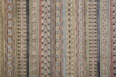 product image for Eckhart Hand Knotted Tan and Blue Rug by BD Fine Texture Image 1 98