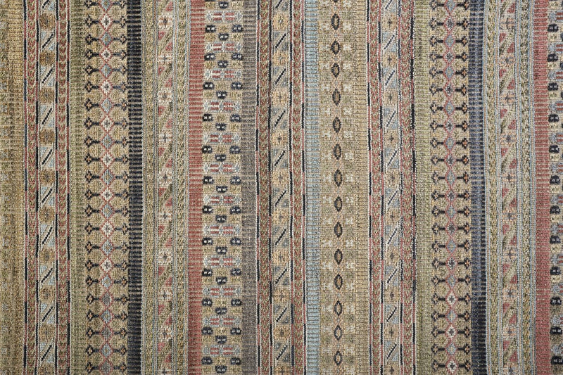media image for Eckhart Hand Knotted Tan and Blue Rug by BD Fine Texture Image 1 267