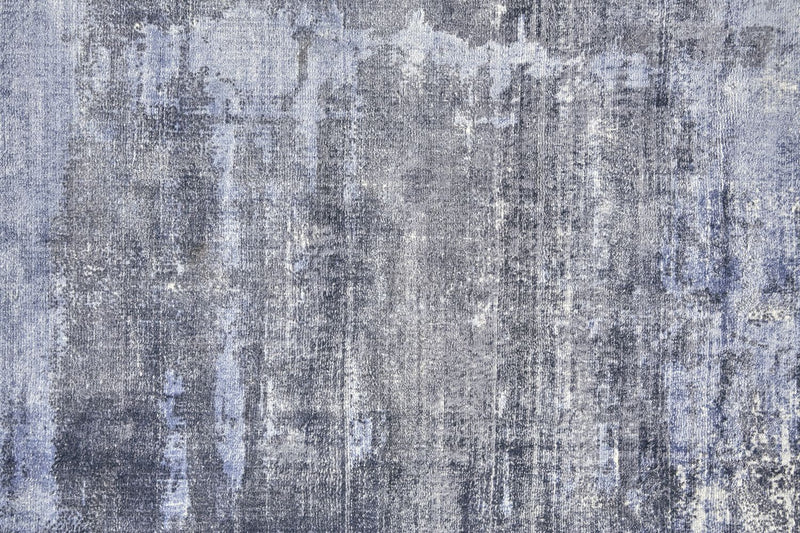 media image for Cashel Hand Woven Misty Blue Rug by BD Fine Texture Image 1 219